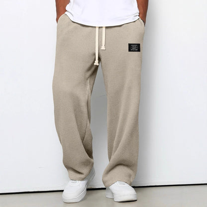 Jason – Woven Jogger Pants | Lightweight Men's Sweatpants For Everyday Comfort Neriona Beige
