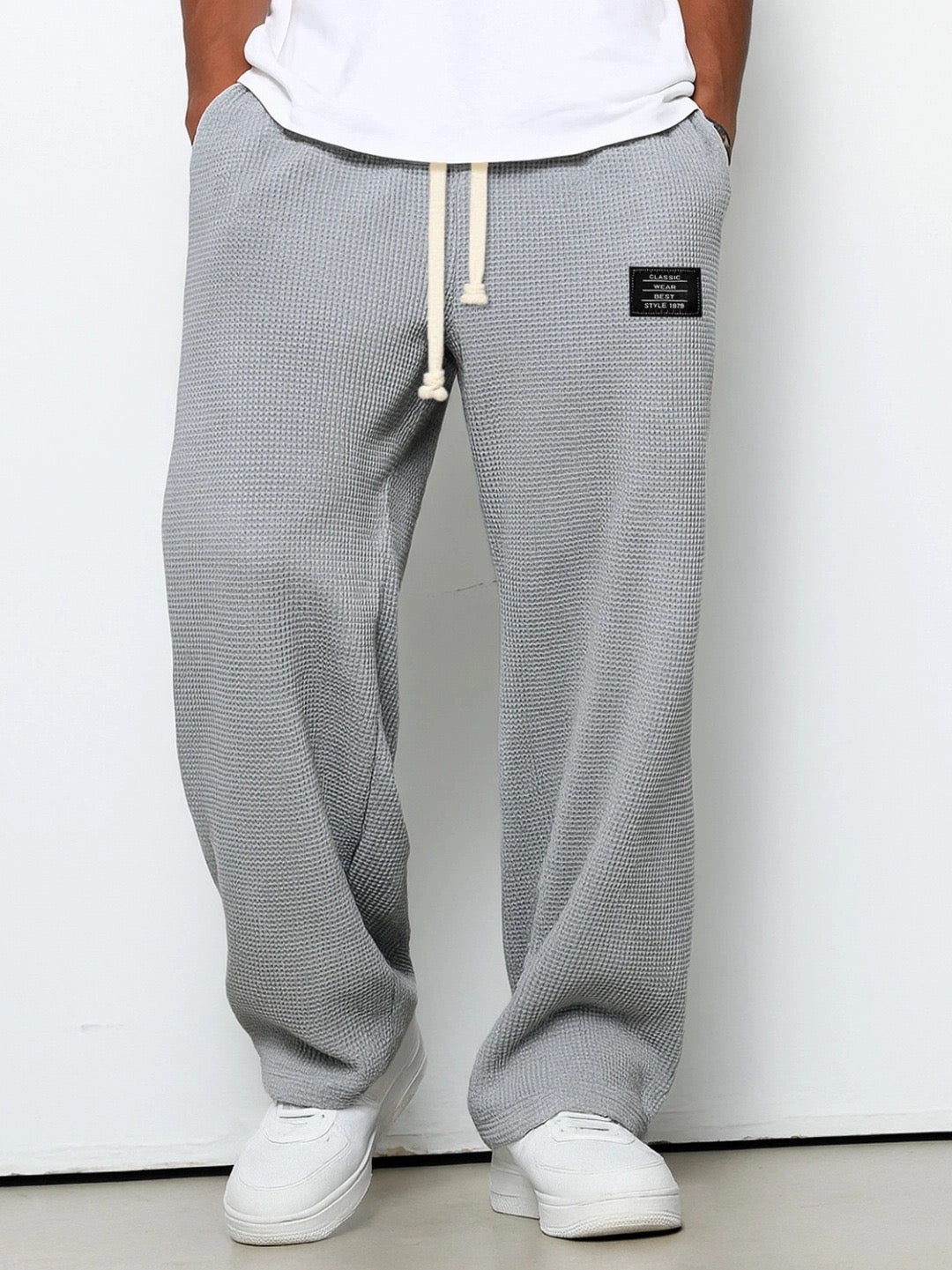 Jason – Woven Jogger Pants | Lightweight Men's Sweatpants For Everyday Comfort Neriona Gray