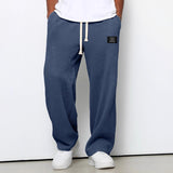 Jason – Woven Jogger Pants | Lightweight Men's Sweatpants For Everyday Comfort Neriona Dark Blue
