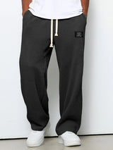 Jason – Woven Jogger Pants | Lightweight Men's Sweatpants For Everyday Comfort Neriona Black
