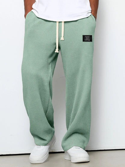 Jason – Woven Jogger Pants | Lightweight Men's Sweatpants For Everyday Comfort Neriona Light Green