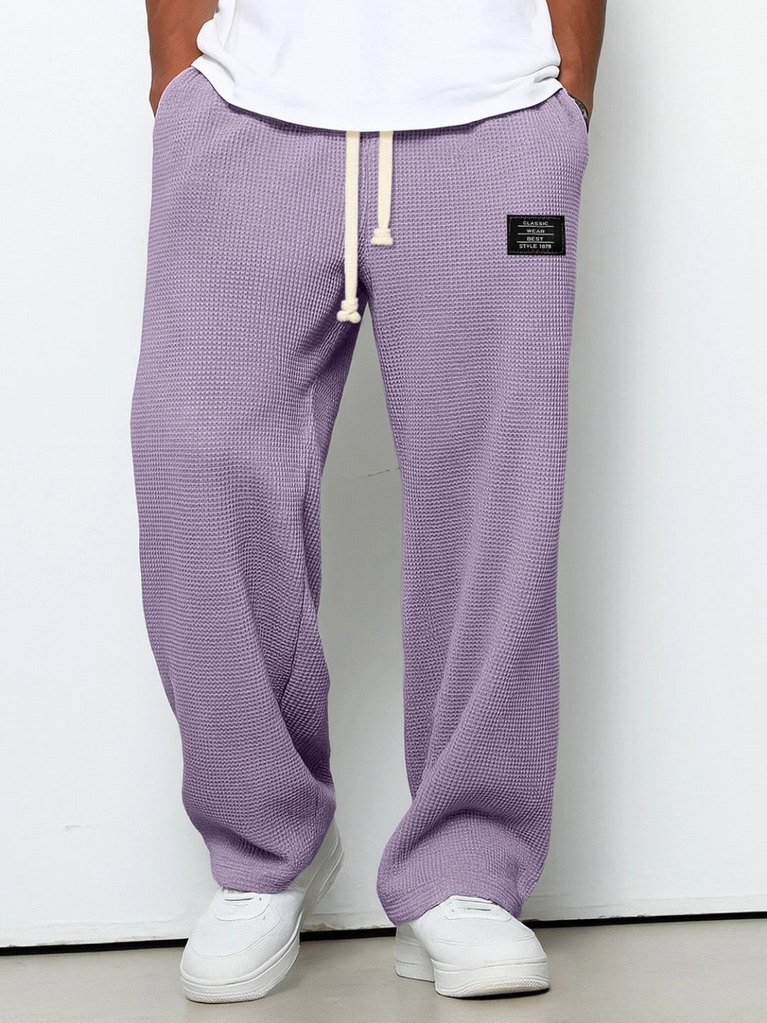 Jason – Woven Jogger Pants | Lightweight Men's Sweatpants For Everyday Comfort Neriona Purple