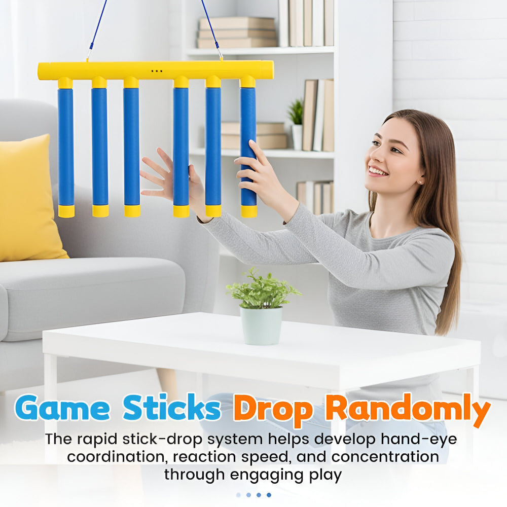 Kids Reflex Trainer Game – Falling Stick Drop Challenge | Reaction Training Game for Hand Eye Coordination & Fast Reflex Skills Neriona