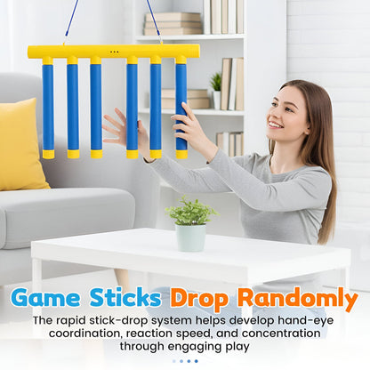 Kids Reflex Trainer Game – Falling Stick Drop Challenge | Reaction Training Game for Hand Eye Coordination & Fast Reflex Skills Neriona