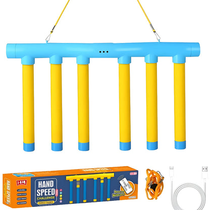 Kids Reflex Trainer Game – Falling Stick Drop Challenge | Reaction Training Game for Hand Eye Coordination & Fast Reflex Skills Neriona Yellow
