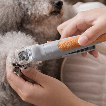 LED Dog Nail Clipper – Safe Trim With Better Visibility | Pet Nail Cutter With Light And Catcher For Clean And Easy Grooming Neriona