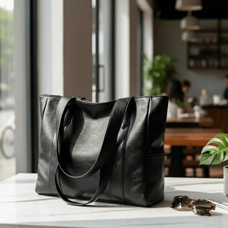 Leather Shoulder Bag – Vintage Design With Spacious Interior | Everyday Bag With Timeless Style For Casual And Refined Outfits Neriona