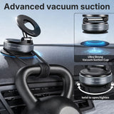 MagSafe Car Phone Mount - Vacuum Suction Holder for Dashboard & Windshield Neriona