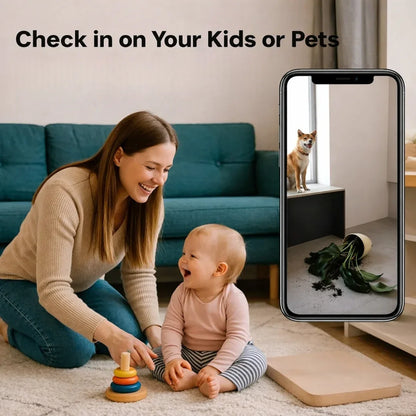 Mini WiFi Security Camera – 1080P HD With Motion Alerts | And Night Vision Neriona