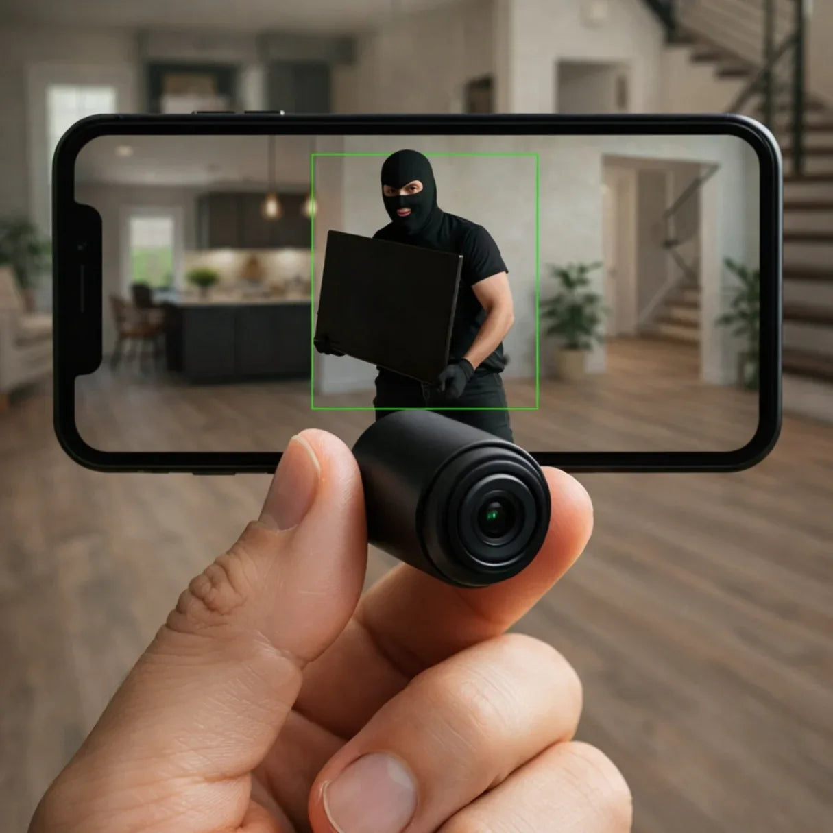 Mini WiFi Security Camera – 1080P HD With Motion Alerts | And Night Vision Neriona