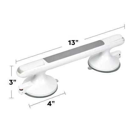 Bathroom Suction Grab - Bar No Drill | Safety Support Handle for Shower Bathtub Toilet and Daily Bathroom Stability Neriona