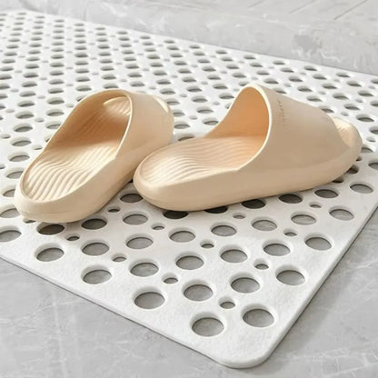 Non Slip Bath Mat – Strong Grip With Suction Base | Shower Mat With Drain Design For Stable And Safer Use In Bathroom Neriona