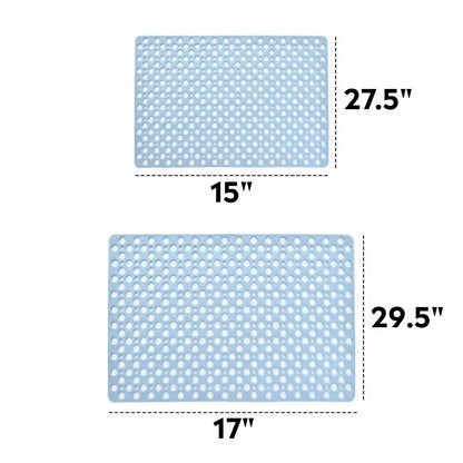 Non Slip Bath Mat – Strong Grip With Suction Base | Shower Mat With Drain Design For Stable And Safer Use In Bathroom Neriona