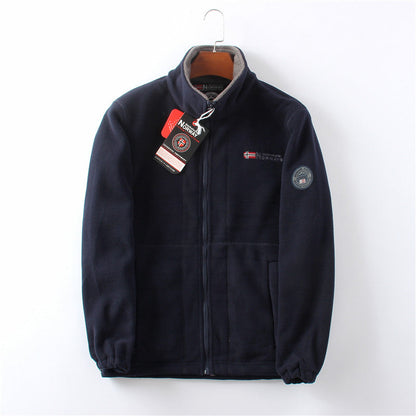 Elias – Fleece Jacket | Ultra Warm Zip-Up Jacket For Cold Weather Clothing & Accessories Neriona Blue