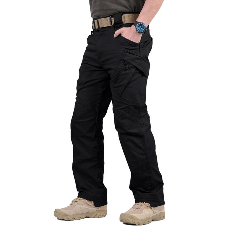 Ronan – Cargo Pants | Men's Multi-Pocket Outdoor Pants For Hiking & Everyday Wear Neriona Black