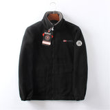 Elias – Fleece Jacket | Ultra Warm Zip-Up Jacket For Cold Weather Clothing & Accessories Neriona Black