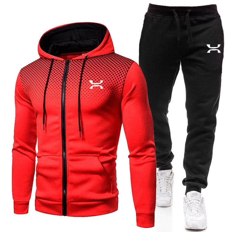 Hudson – Men's Zip-Up Tracksuit Set | Athletic Hoodie And Joggers For Everyday Comfort