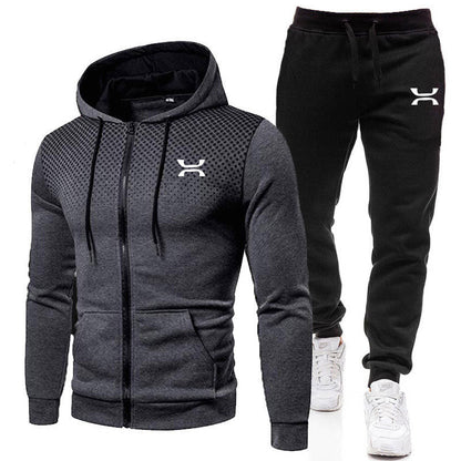 Hudson – Men's Zip-Up Tracksuit Set | Athletic Hoodie And Joggers For Everyday Comfort