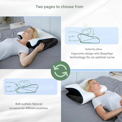 DreamAlign – Orthopedic Memory Foam Pillow | Ergonomic Neck Support For Better Sleep