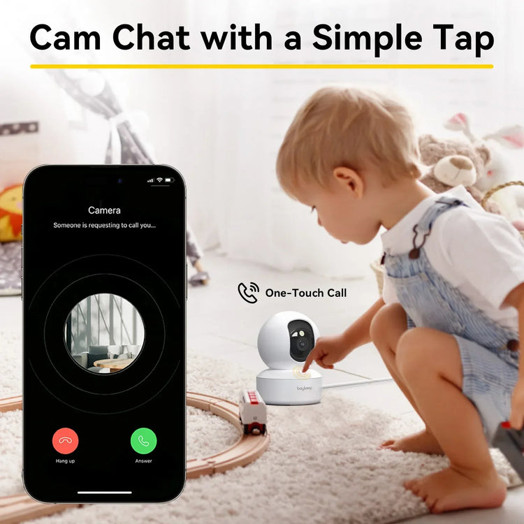 2K HD Smart Pet Camera | 355° Motion Tracking And Night Vision Neriona