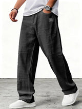 Mason – Lightweight Relaxed Pants | Breathable Casual Pants For Everyday Comfort Trousers Neriona Black