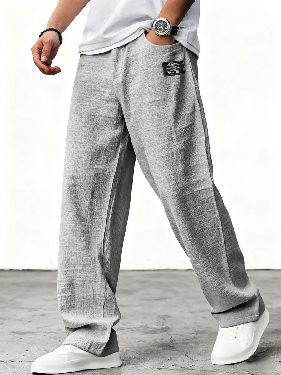 Mason – Lightweight Relaxed Pants | Breathable Casual Pants For Everyday Comfort Trousers Neriona Gray