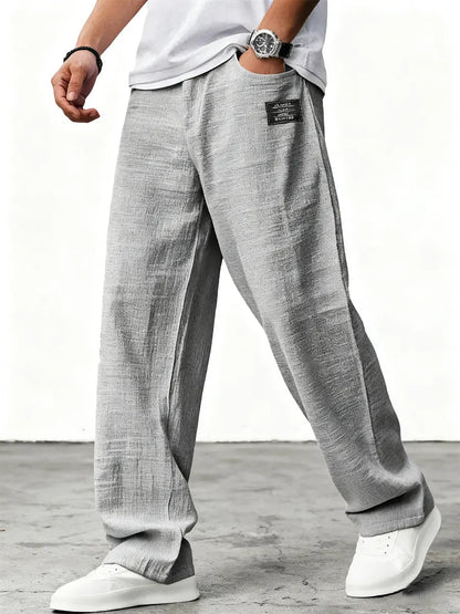 Mason – Lightweight Relaxed Pants | Breathable Casual Pants For Everyday Comfort Trousers Neriona Gray