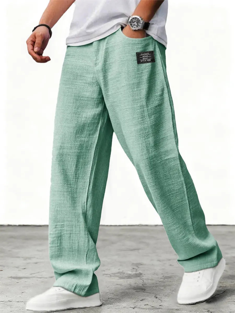 Mason – Lightweight Relaxed Pants | Breathable Casual Pants For Everyday Comfort Trousers Neriona Green