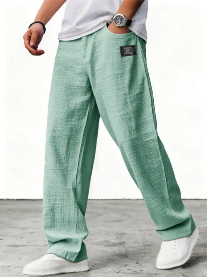 Mason – Lightweight Relaxed Pants | Breathable Casual Pants For Everyday Comfort Trousers Neriona Green