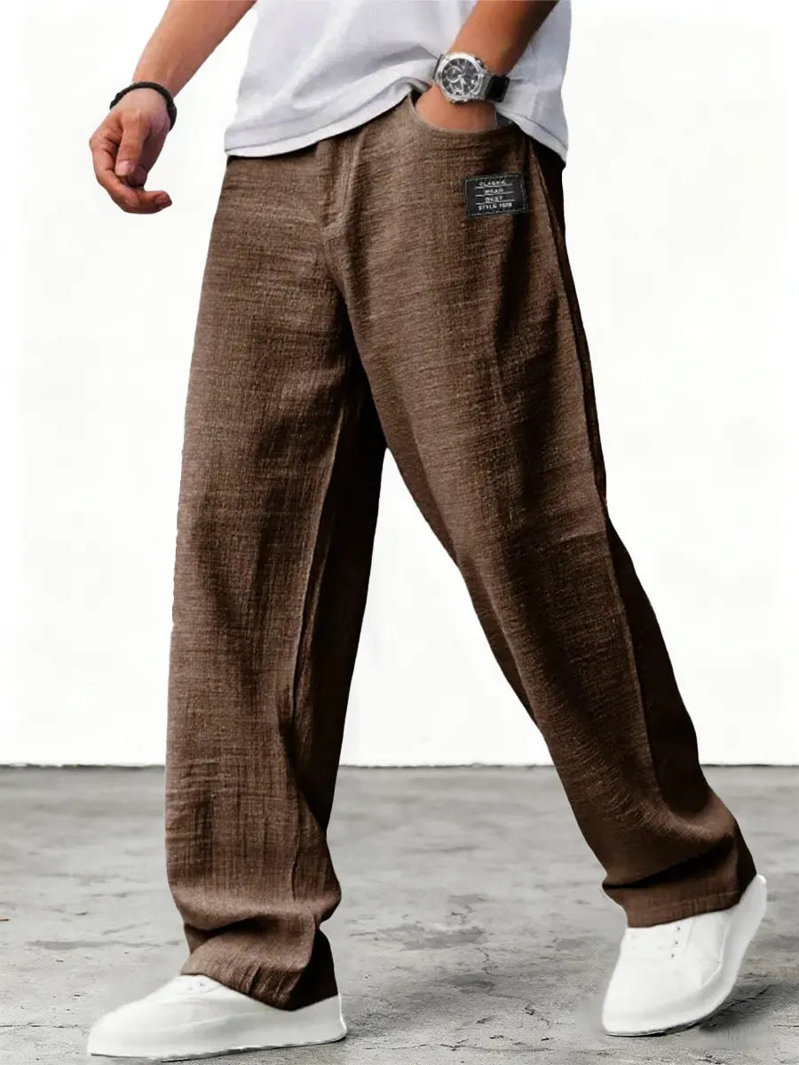 Mason – Lightweight Relaxed Pants | Breathable Casual Pants For Everyday Comfort Trousers Neriona Coffee