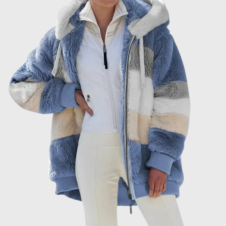 Bianca | Elegant Multicolor Warm Puffer jacket