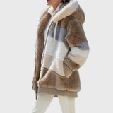 Bianca | Elegant Multicolor Warm Puffer jacket