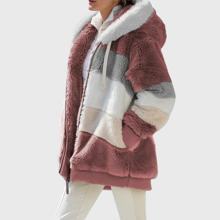 Bianca | Elegant Multicolor Warm Puffer jacket