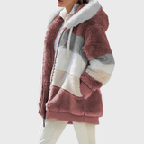 Bianca | Elegant Multicolor Warm Puffer jacket