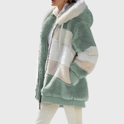 Bianca | Elegant Multicolor Warm Puffer jacket