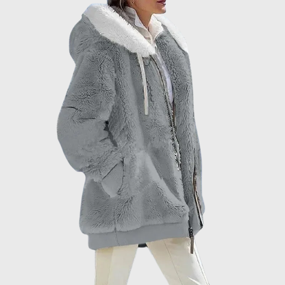 Bianca | Elegant Multicolor Warm Puffer jacket