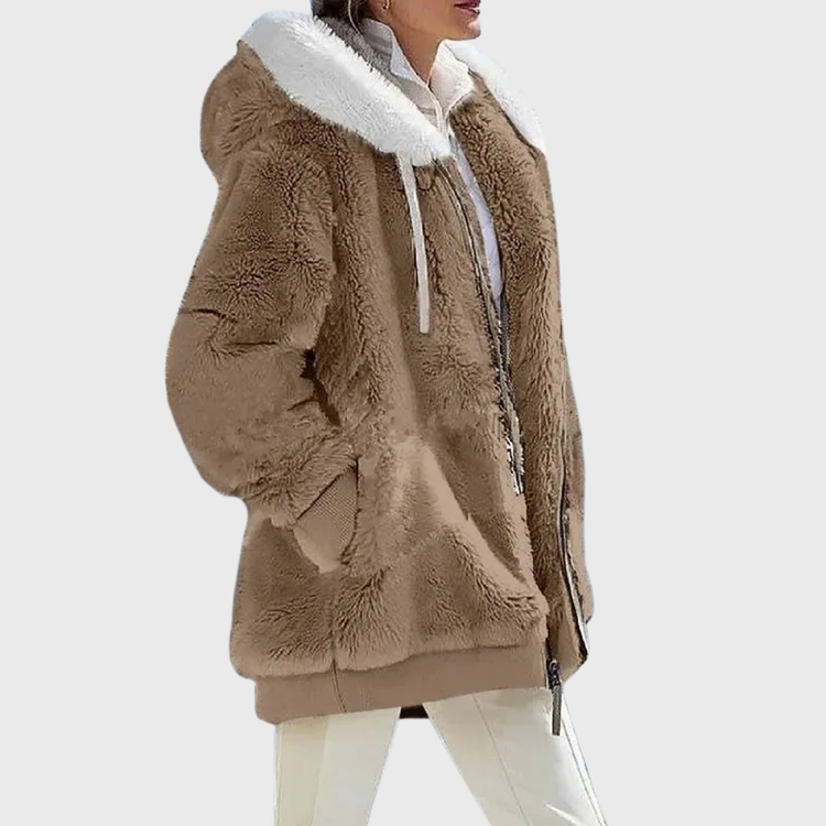 Bianca | Elegant Multicolor Warm Puffer jacket