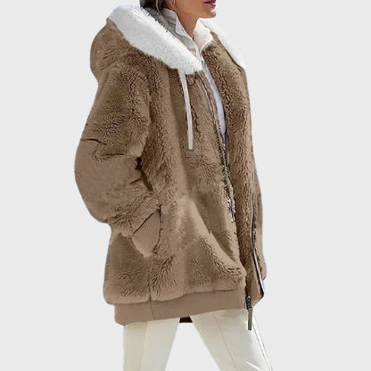 Bianca | Elegant Multicolor Warm Puffer jacket