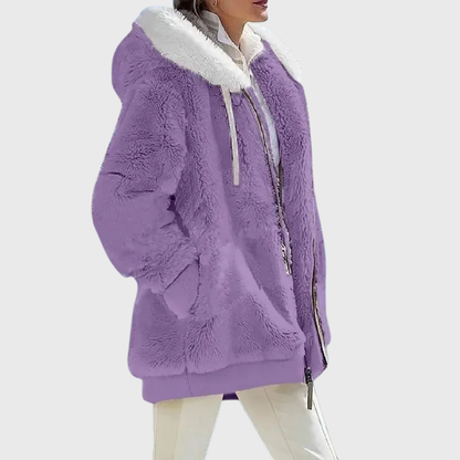 Bianca | Elegant Multicolor Warm Puffer jacket