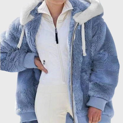 Bianca | Elegant Multicolor Warm Puffer jacket