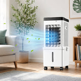 Portable Air Conditioner With Evaporative Cooling| Quiet Evaporative Cooler For Rooms Up To 550 Sq. Ft. 12000 BTU Neriona
