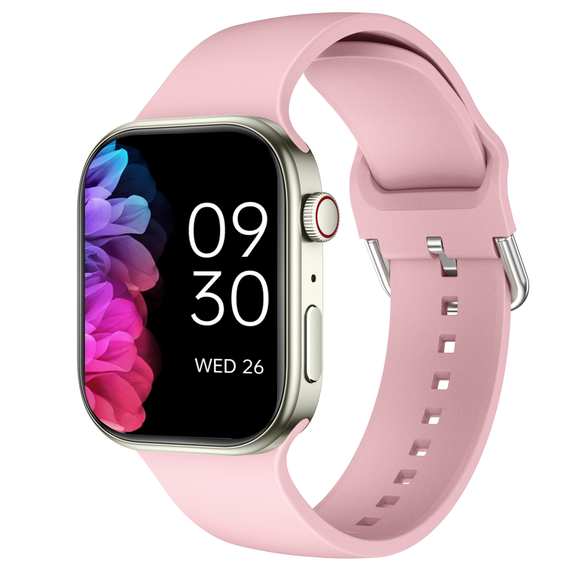 Veyra V2 Smartwatch for Health & Fitness Tracking | Bluetooth Calling Watch with Sleep Monitor Neriona Pink