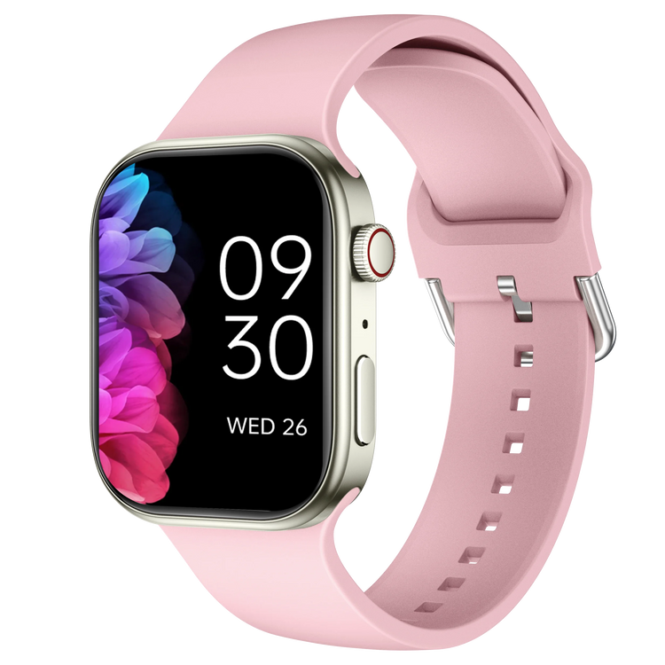 Veyra V2 Smartwatch for Health & Fitness Tracking | Bluetooth Calling Watch with Sleep Monitor Neriona Pink