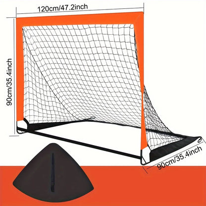 Portable Soccer Goal – Foldable Football Training Goal | Backyard Practice, Youth Training & Outdoor Games