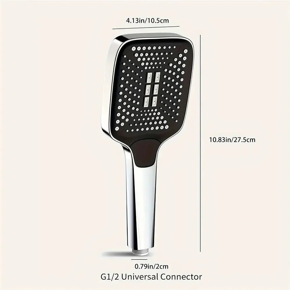 Handheld Shower Head – High Pressure With 3 Spray Modes | Adjustable Shower For Even Water Distribution And Comfortable Daily Use Neriona