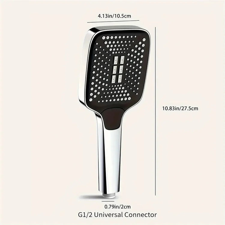 Handheld Shower Head – High Pressure With 3 Spray Modes | Adjustable Shower For Even Water Distribution And Comfortable Daily Use Neriona