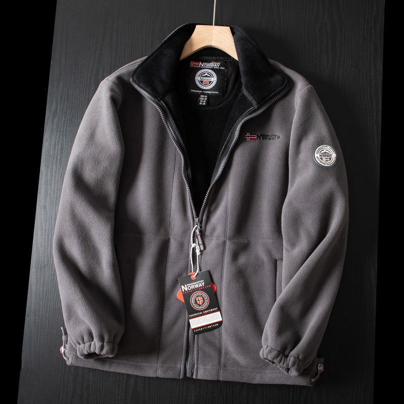 Elias – Fleece Jacket | Ultra Warm Zip-Up Jacket For Cold Weather Clothing & Accessories Neriona