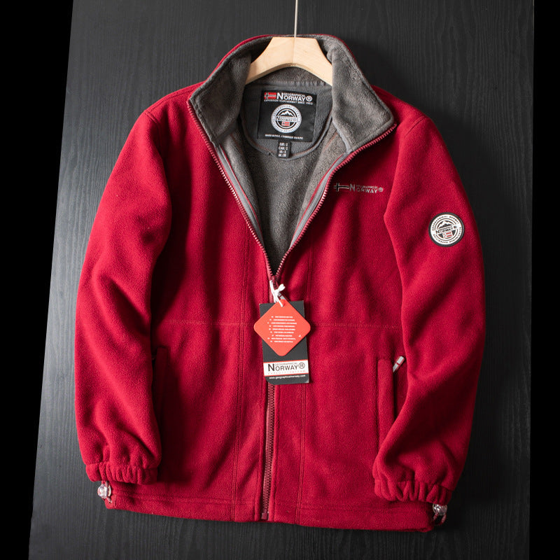 Elias – Fleece Jacket | Ultra Warm Zip-Up Jacket For Cold Weather Clothing & Accessories Neriona