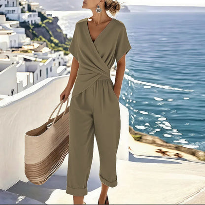 Sienna – Women's Two Piece Outfit | Dressy Casual Set for Vacation & Dates Neriona