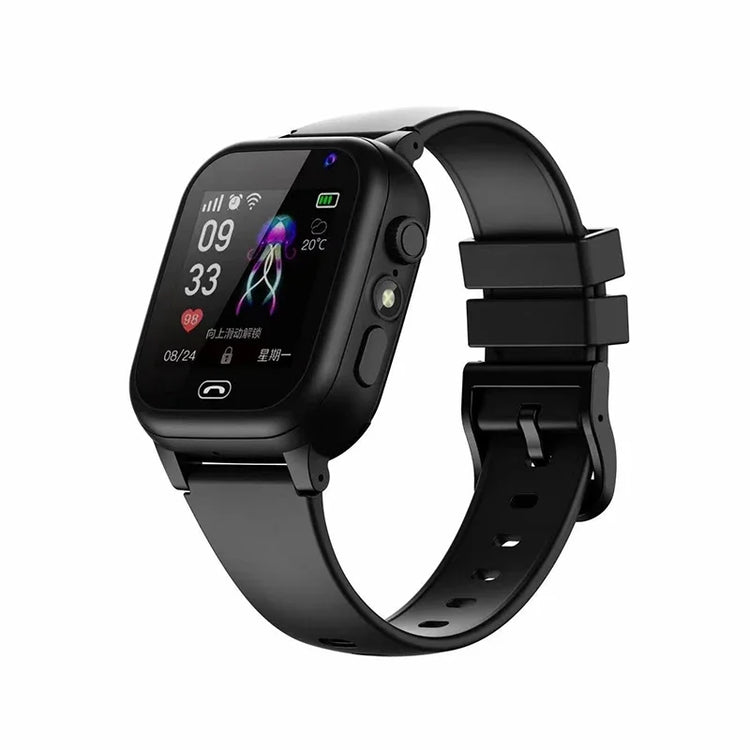 Kids GPS Smart Watch - Calling & SOS | Children’s Safety Watch with GPS Tracking Video Call and Camera Neriona Black